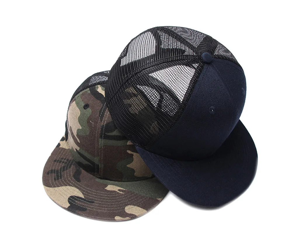 DongKing модная Кепка водителя грузовика Повседневная однотонная Snapback сетчатая Кепка s плоский козырек акриловая Меховая кепка индивидуальный подарок