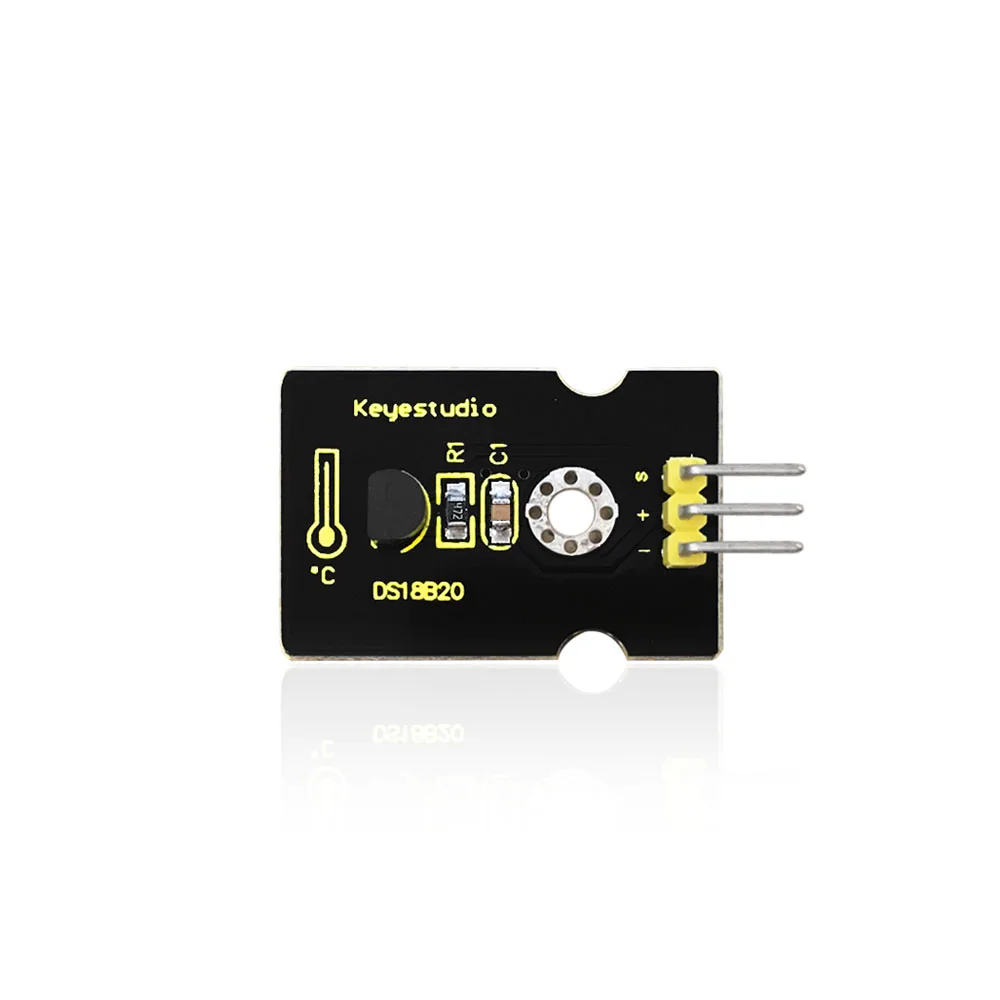 Бесплатная доставка! Модуль датчика температуры Keyestudio DS18B20 для Arduino|module temperature|module