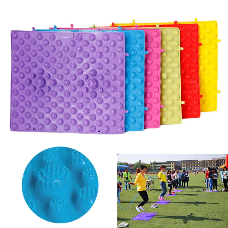 Прочная рефлексологическая подушка для массажа ног давление Шиацу пластина мат