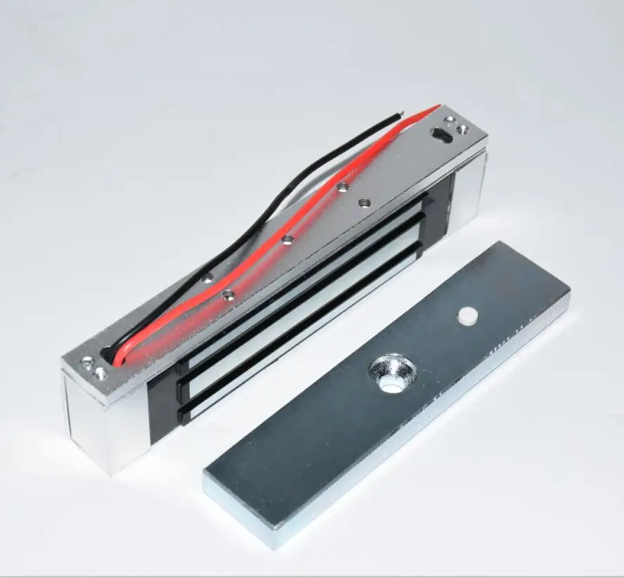 Стеклянный деревянный дверной замок электрический магнитный 180 кг 350 фунтов 12 В