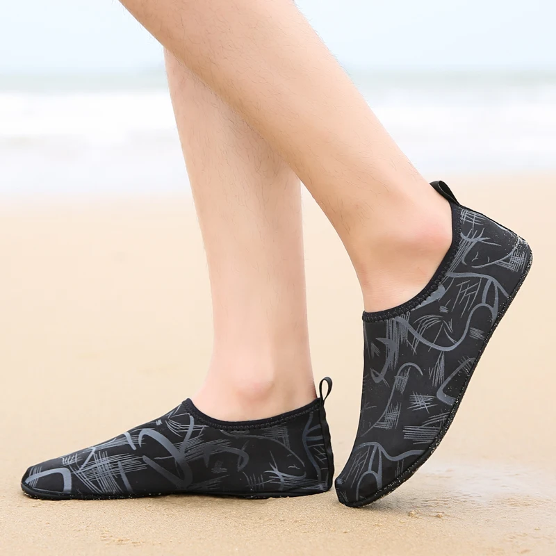 Water Shoes Men Breathable Casual Beach Barefoot Summer Tenis Anti-slip Diving Sneakers Zapatos De Hombre Big Size 35-47 | Обувь