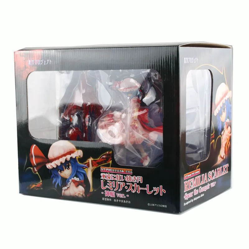 Аниме экшн фигурки Remilia Scarlet Gunslinger Touhou Project японские аниме ПВХ коллекционные
