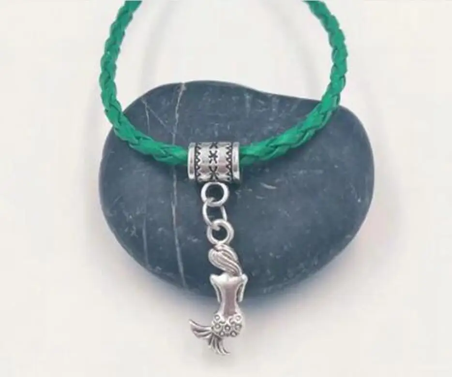 1 шт Новый горячий средневековый самурайский меч кожаный шнур кулон ожерелье