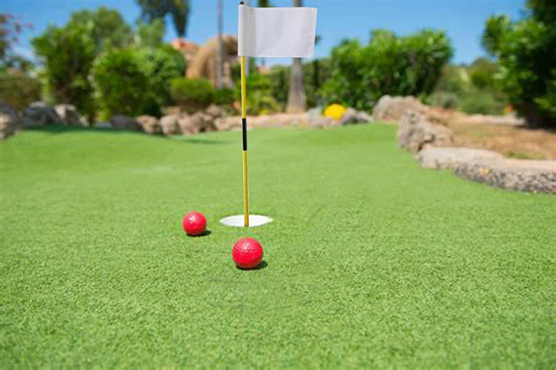 white CRESTGOLF 1 комплект в упаковке, Набор для игры в гольф на заднем дворике, установка шеста для гольфа с отверстием для гольфа и флагом - Цвет: white