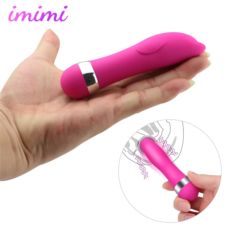 Мини вибратор реалистичный фаллоимитатор эротическая волшебная палочка