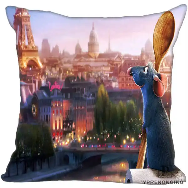 Square Pillowcases Изготовленная на заказ декоративная наволочка raatouille аудио квадратная Наволочка на молнии 35X35,40x40,45x45 см(одна сторона) 80527-21-05 - Цвет: Square Pillowcases