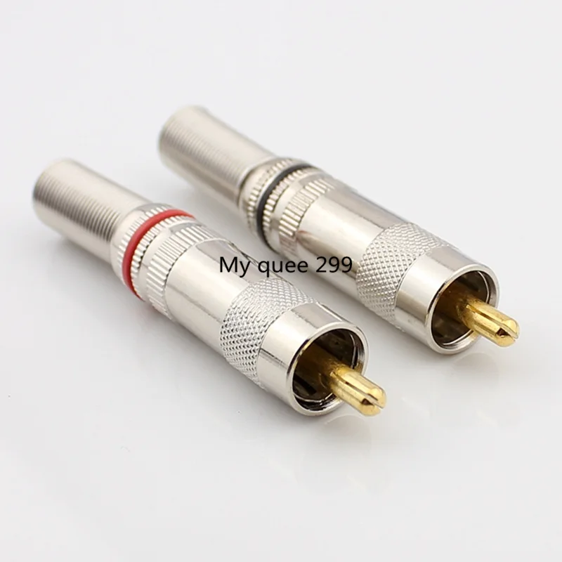 Сварная головка lotus видеоголовка AV RCA Клубная закрытый разъем соединители