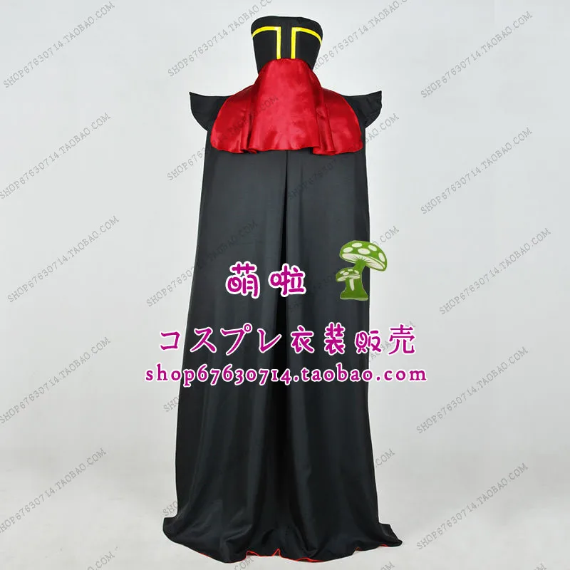 

(whole set)Customized Adult Men's Aladdin Jafar Villain Costume Outfit Aladdin Cosplay Costume for Halloween