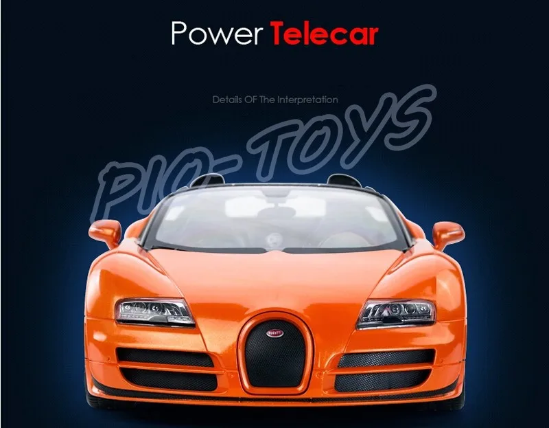Подарок на год Bugatti Veyron 1/14 масштабная модель 2,4G RC автомобиль скорость дрейф гоночный автомобиль пульт дистанционного управления автомобиль игрушки подарок
