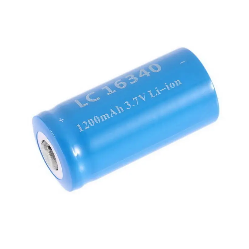 3 7 V 1200MAH 16340 аккумулятор литий ионный Емкость Сменные литиевые