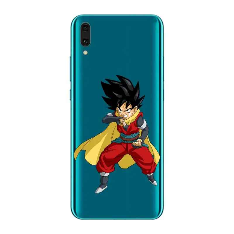 N320 Dragon Ball Dazzle Мягкий ТПУ силиконовый чехол для huawei Y5 Y6 Y7 Y9 премьер-профессионал 2017