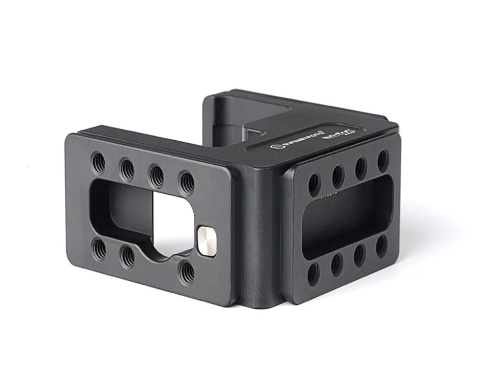 SUNWAYFOTO GoPro cage for Hero 3 SUN-PRO + 3+ / 4 CNC machined from T6061 aerospace aluminum alloy | Электроника