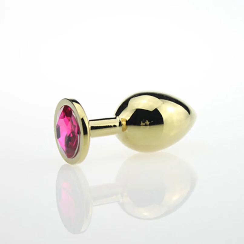 Маленькие Металлические анальные игрушки Анальная пробка из нержавеющей стали с