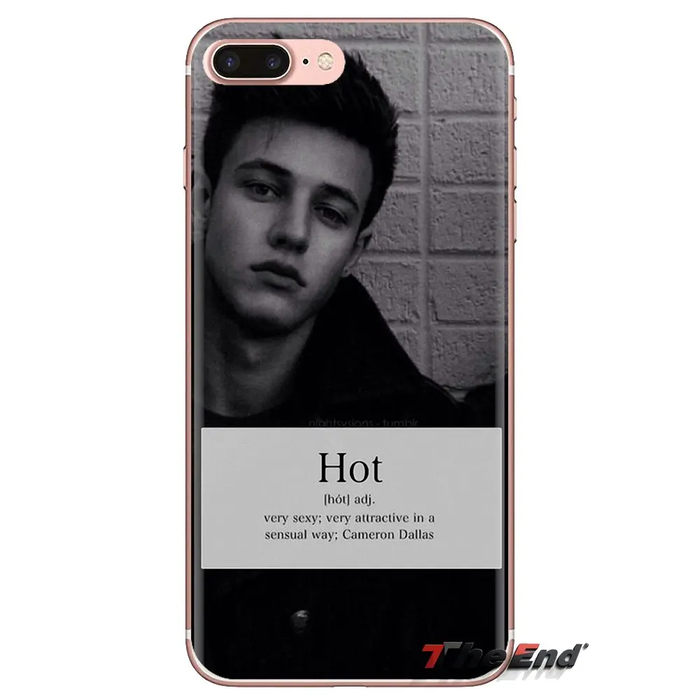 Magcon Boys CAMERON DALLAS TPU Transparent Bag Case For Xiaomi Mi4 Mi5 Mi5S Mi6 Mi A1 A2 5X 6X 8 9 Lite SE Pro Max Mix 2 3 2S |