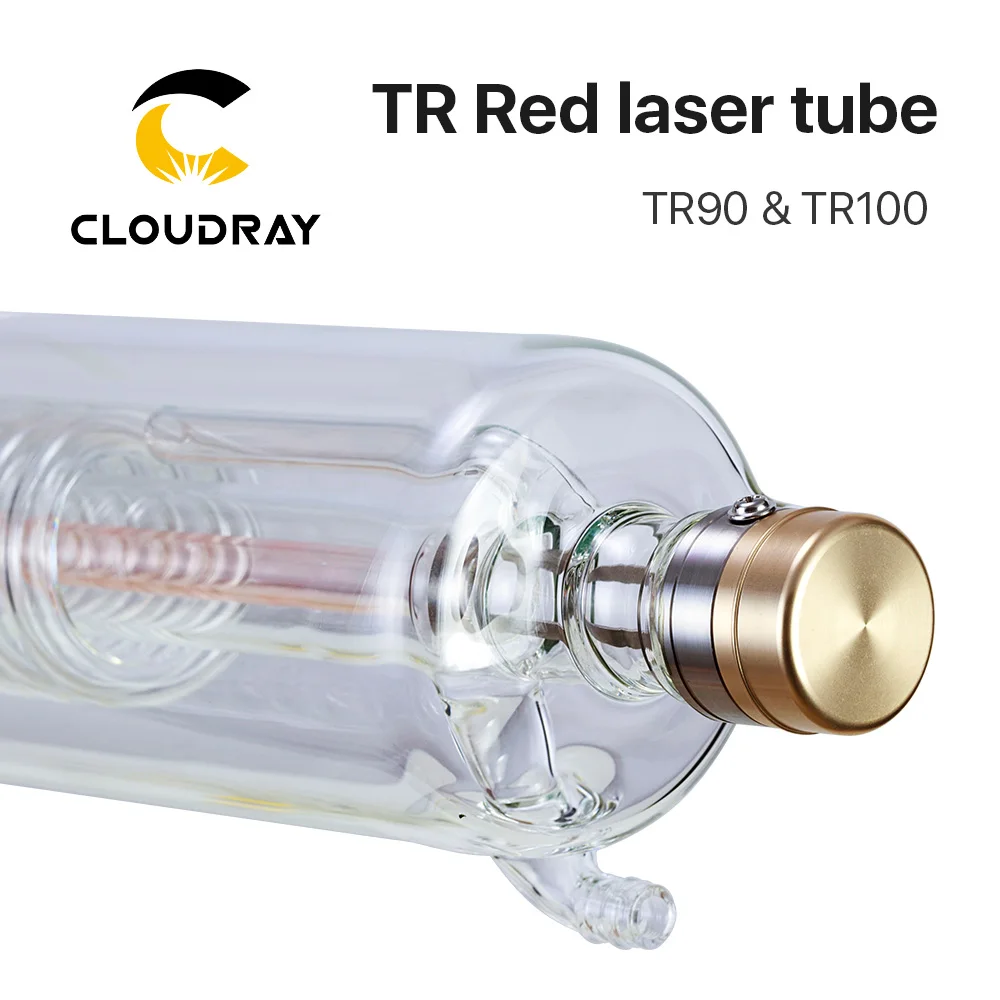 CO2 лазерная трубка SPT TR90 & TR100 90 Вт 100 деревянная коробка длина упаковки 1280 мм 1480