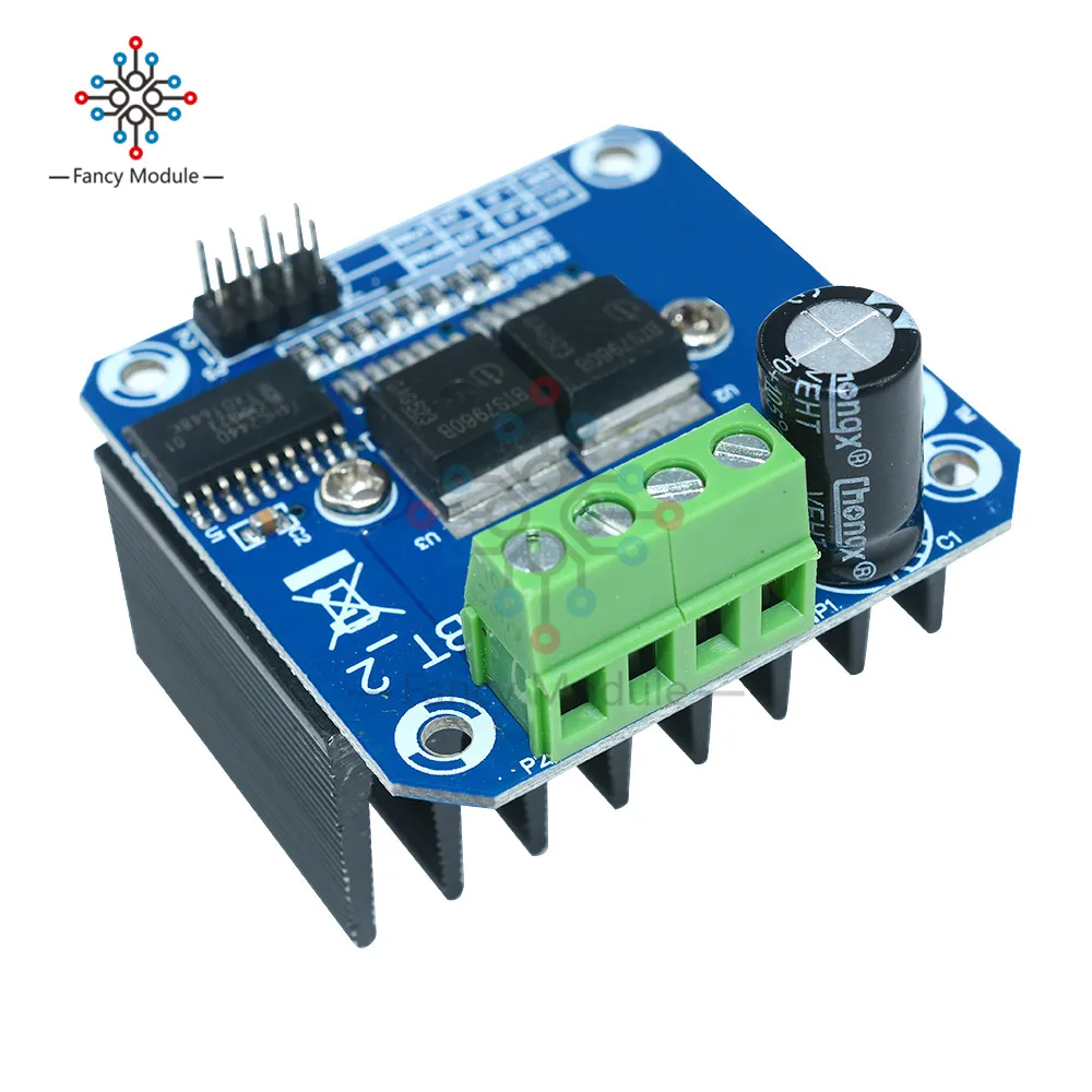 BTS7960B DC 5 в 27 43A Драйвер шагового двигателя двойной h мост ШИМ модуль платы для Arduino