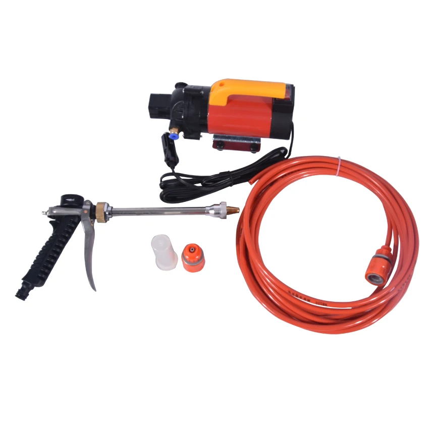 Дешево Новое поступление бытовой насос высокого давления Автомобильная портативная Автомобильная стиральная машина FL-8028 12В 120 Вт электрическая а...