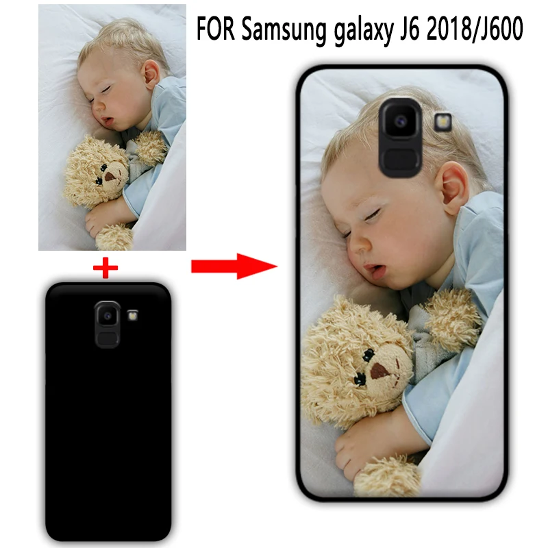 Индивидуальный чехол mosirui для Samsung galaxy J6 plus A7 j7 J8 2018 J600 с УФ-принтом мягкий