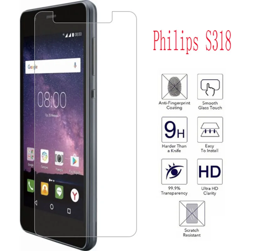 1 шт. Новая защитная пленка для экрана телефона Philips S318 Защитная