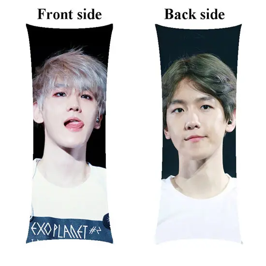 picture BaekHyun бойфренда длинная подушка крышка exo тела подушку Чехол настроить подарки для девочек - Цвет: picture