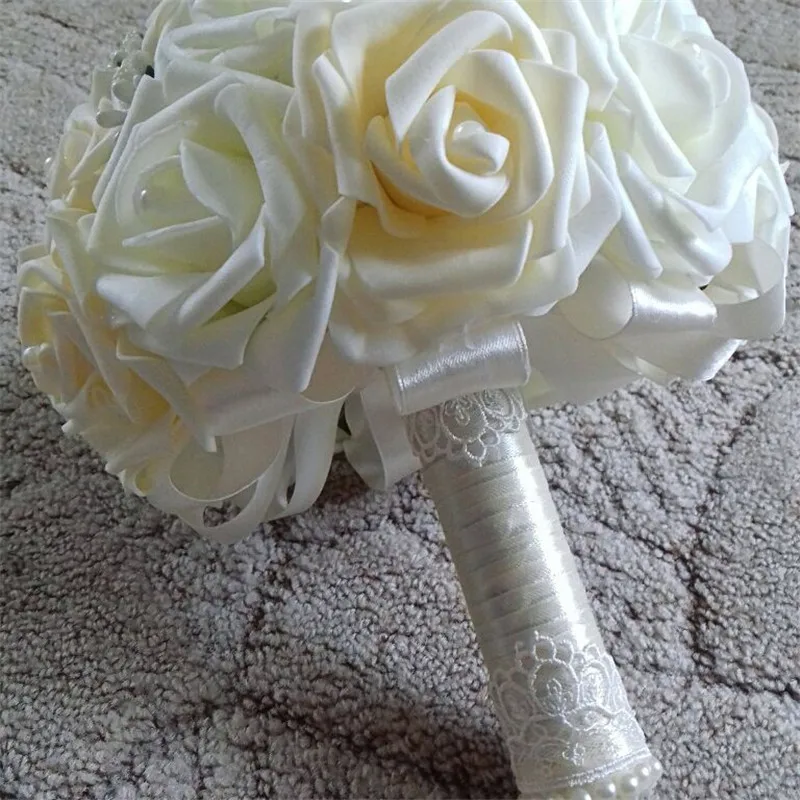 10 шт. искусственные розы из пенополиэтилена 11 цветов|pe foam|flower weddingbouquet rose |