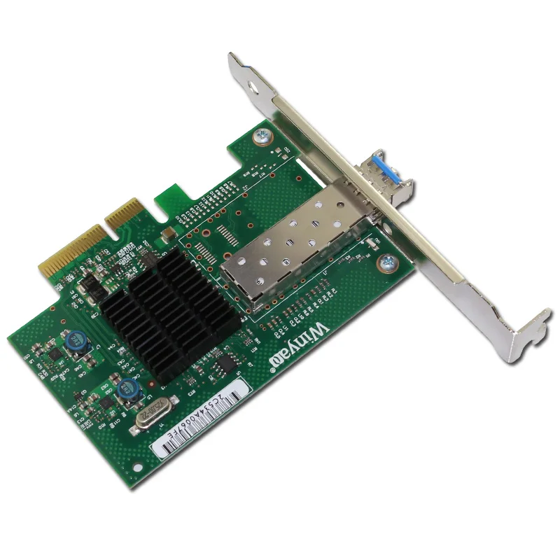 PCIe X4 гигабитная волоконная карта одномодовый 1310 нм 10 км LC оптический