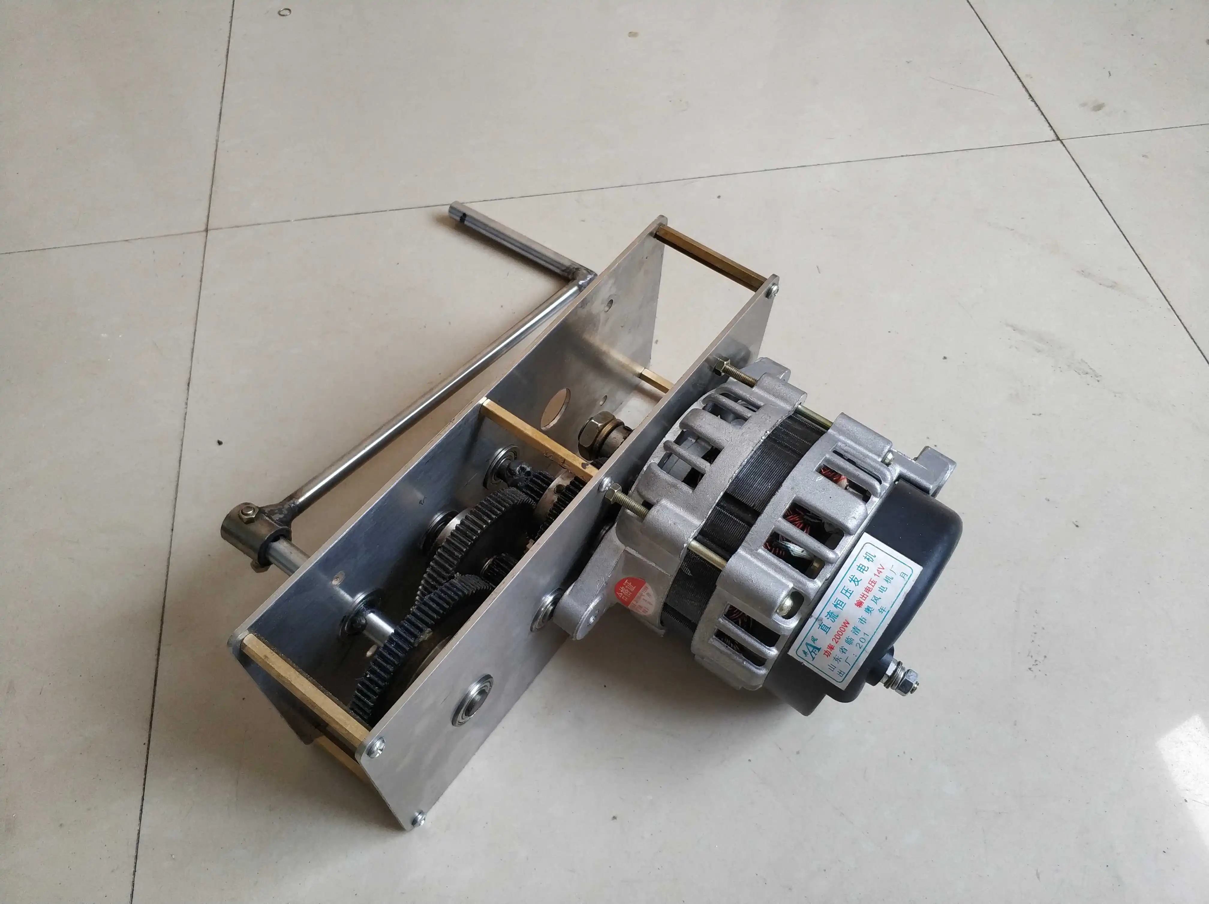 12v2000W W ручной генератор батарея автомобиля Аварийная зарядка Высокая мощность 14V24V28V вольт