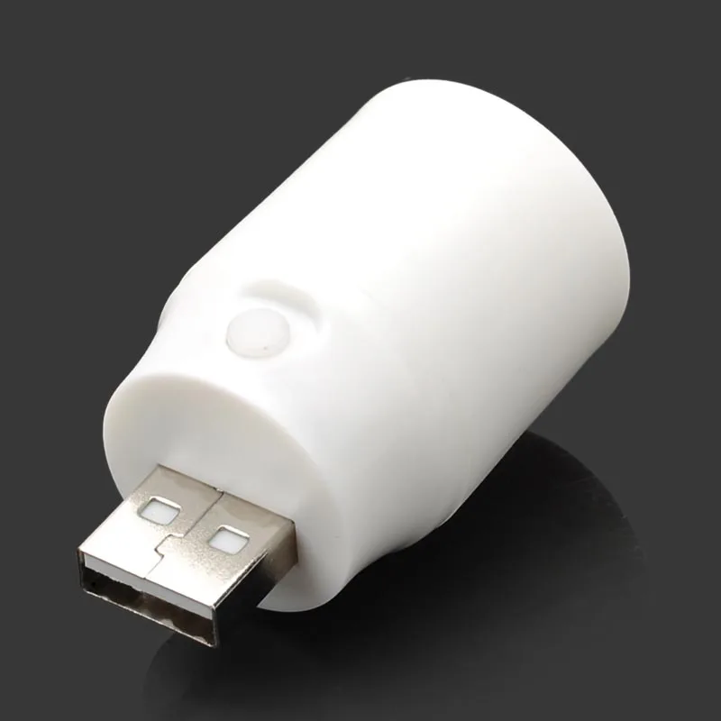 (2 шт./упак.) портативная USB лампа 120 лм 1 Вт Белая светодиодная светильник ильник