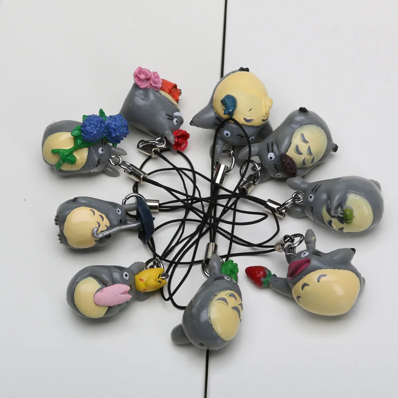 12 шт./лот Ловушка с пиритированным узором аниме Мой сосед Тоторо понё доставка