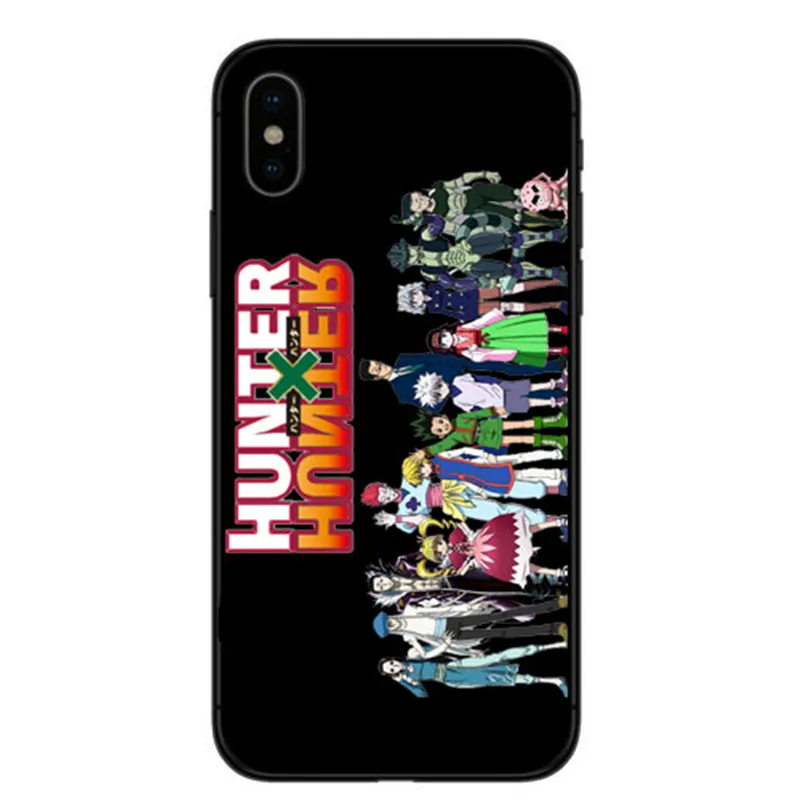 TPU Чехол с рисунком Аниме Охотник х охотник 3, чехол для телефона для iPhone 8 7 6 Plus X 5 Tampa 4, мягкий силиконовый чехол из ТПУ - Цвет: TPU
