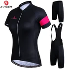 Женская велосипедная одежда X-Tiger 4 цветов, дышащая горная велосипедная одежда, одежда для езды на горном велосипеде, велосипедные комплекты из Джерси