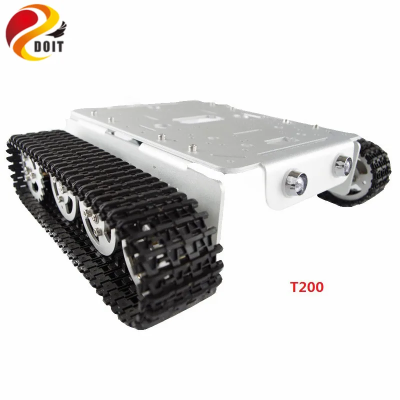 PS2 ручка управления умный робот танк шасси с двойным DC 9V мотор + плата водителя