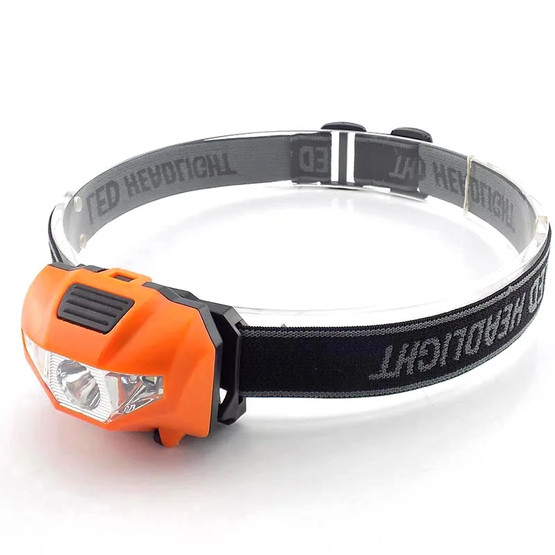 Headlight AAA battery Mini LED headlamp Head Light Torch Lamp Fishing mini Small Bright High Power Lantern Lampe for Camping images - 4