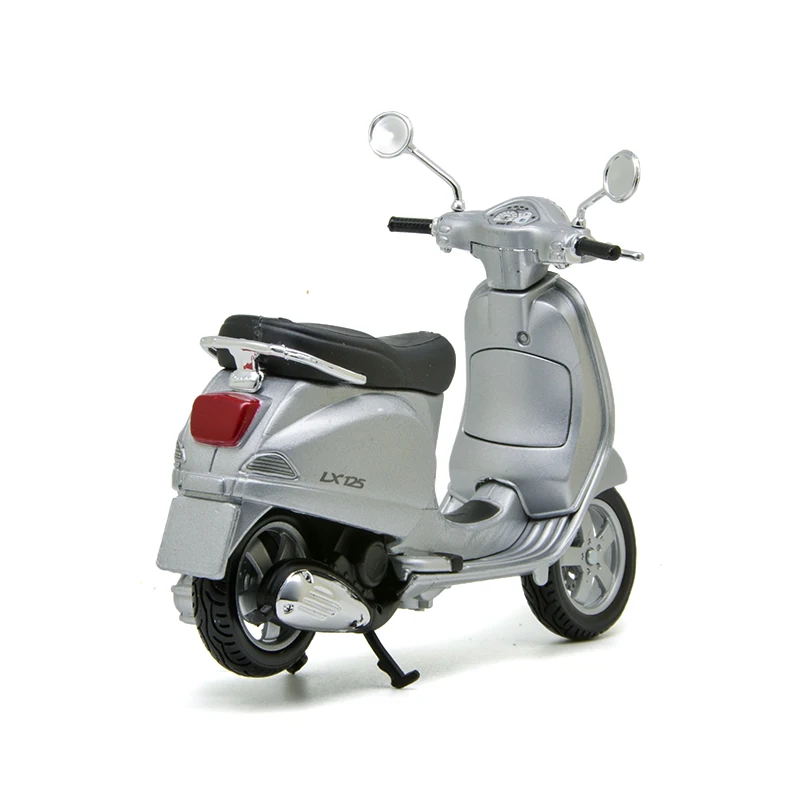 Maisto 1:18 модели мотоциклов VESPA Piaggio 2005 LX125 модель велосипедная база литье под