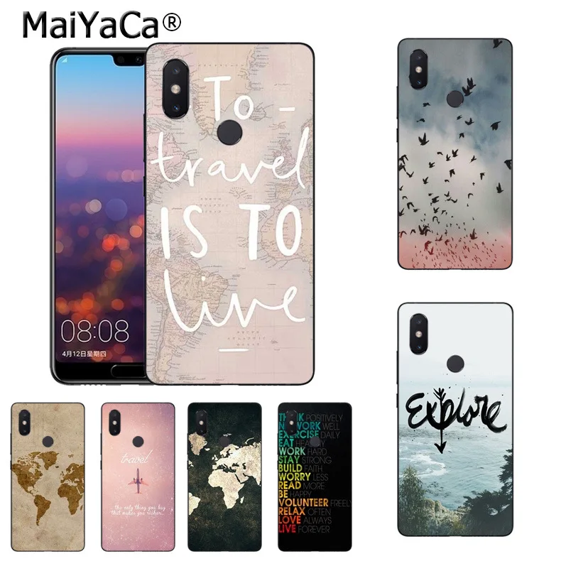 MaiYaCa карта мира план путешествия на продажу! Роскошный классный чехол для