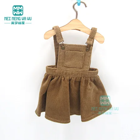 JPy6--014--D BJD аксессуары, Одежда для куклы, топ на бретелях, модное платье на бретелях, красный, розовый, хаки, для 1/6, BJD YOSD кукла - Цвет: JPy6--014--D