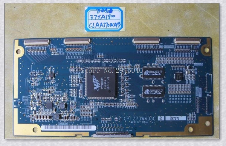 Бесплатная доставка оригинальный t con CPT370WA03C CPT 370WA03C 4H 4G AB одинаковые программы 3