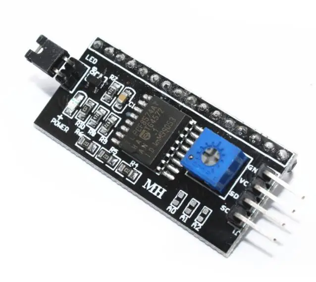 Последовательный интерфейс SPI-адаптер IIC I2C TWI для Arduino 1602 2004 ЖК-дисплей модуль