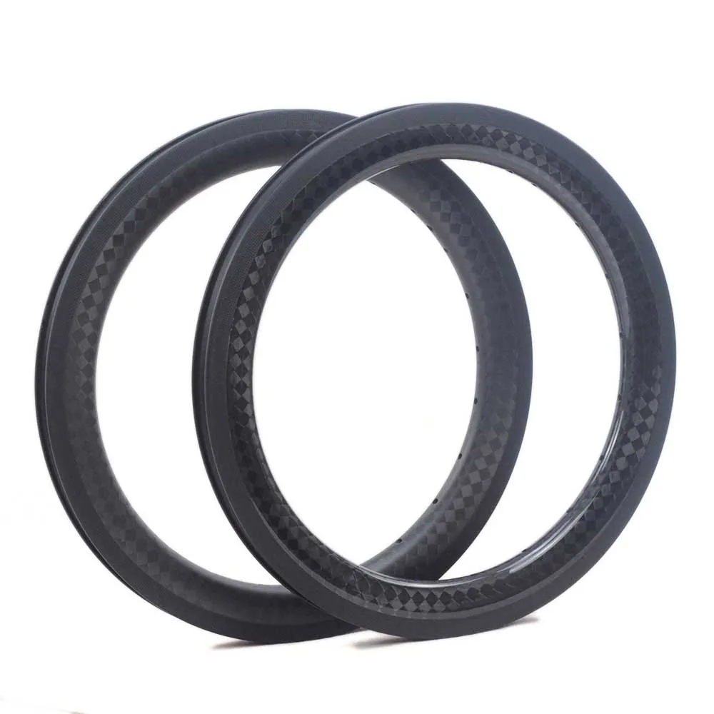 SILVEROCK 12 k углеродный обод велосипеда 1" x 1 3/8" 349 Для складного велосипеда Minivelo 14 h/21 h ширина клинчер 1 шт