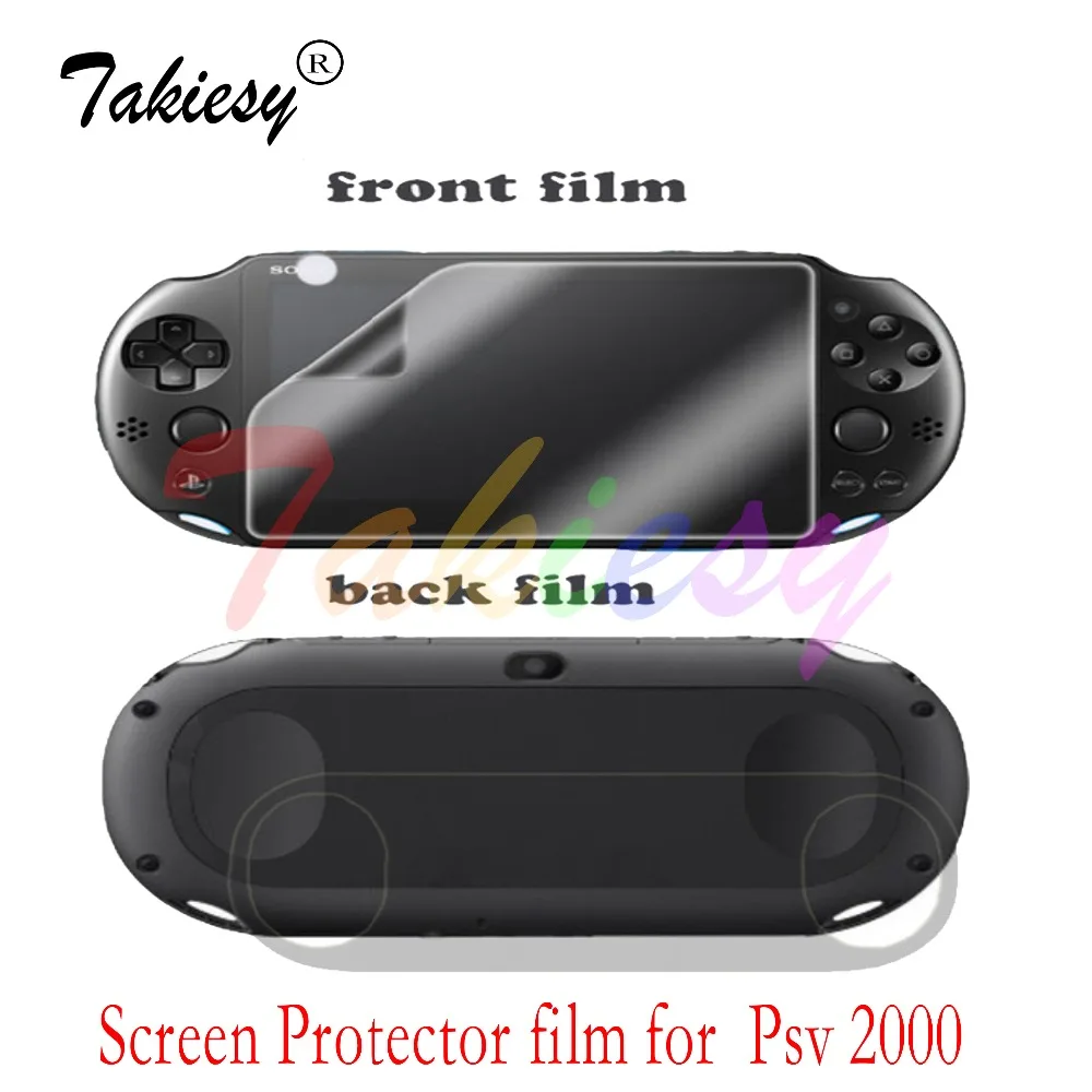 Защитная пленка для экрана PS Vita PSV2000 полная защита спереди и сзади с ЖК-экраном