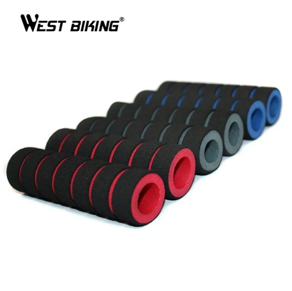 WEST BIKING Сверхлегкий губка горная дорога MTB велосипедный руль Мягкая рукоятка