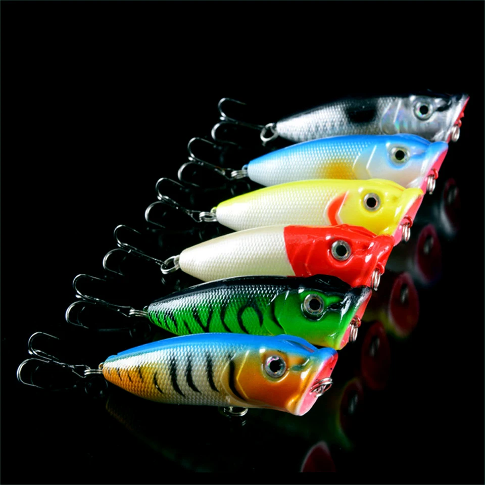 113 шт./лот рыболовные приманки смешанные гольян/Кривошип/ВИБ/Поппер приманка 16