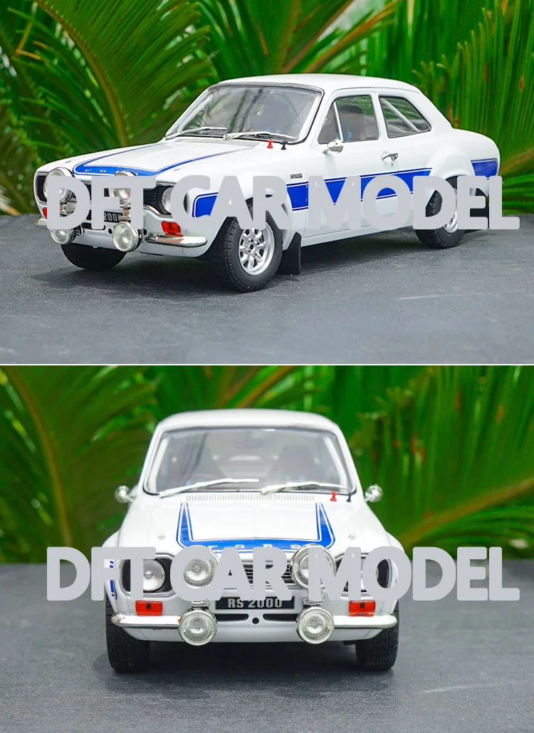 1:18 Масштаб игрушечный автомобиль из сплава Triple9 эскорт MK1 дорожный автомобиль модель детских игрушечных машин оригинальные авторизованные подлинные детские игрушки