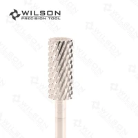 2pcs small barrel bit extra coarse xc 1110023 silver wilson carbide nail drill bit