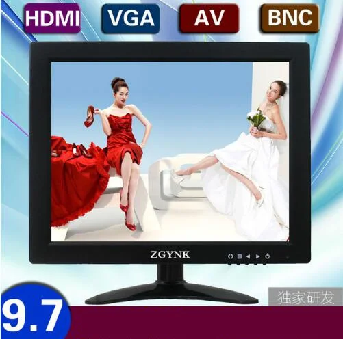 9 7-дюймовый VGA HDMI BNC интерфейс высокой четкости вход промышленное оборудование