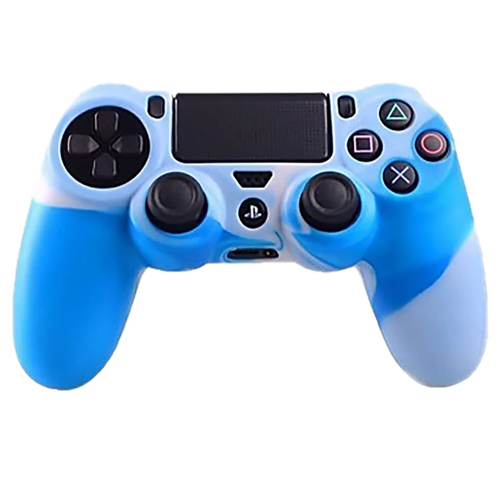10 цветов, противоскользящий силиконовый чехол для sony playstation 4, PS4, контроллер, чехол для PS4, беспроводной контроллер 603#2