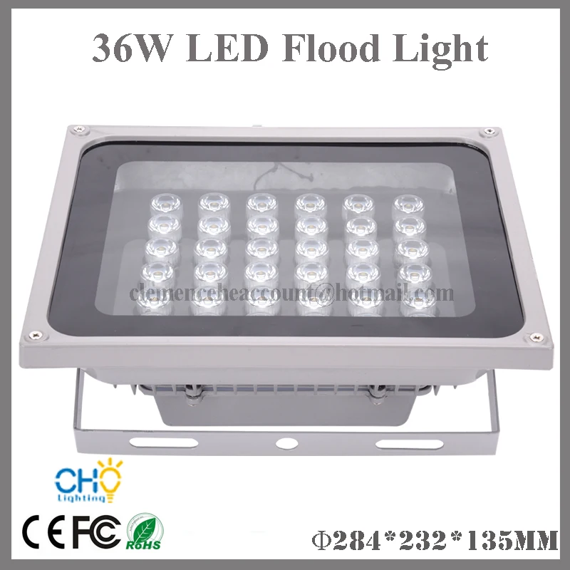 Светодиодные RGB прожекторы с пультом дистанционного управления 36 Вт