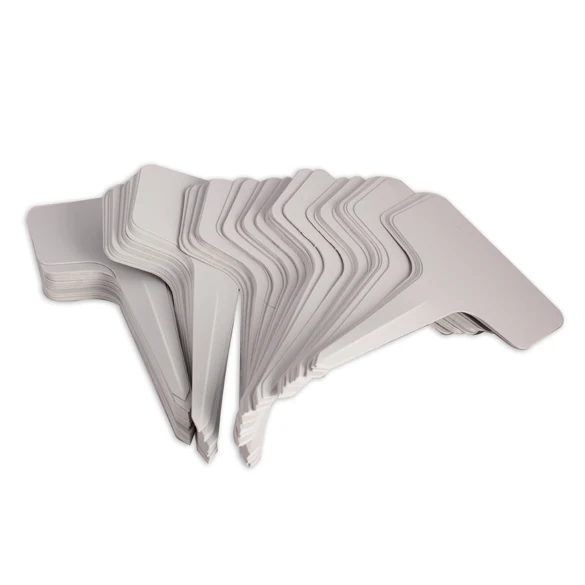 100 шт. Т-образные пластиковые маркеры для выращивания растений 6 х10 см | Дом и сад