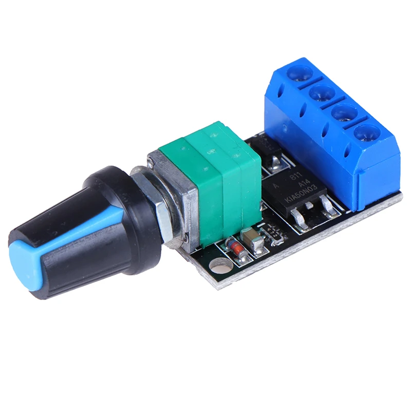Фото DC 5V-16V 10A контроллер скорости двигателя постоянного тока регулятор частоты DC 5V-16V 10A контроллер скорости двигателя постоянного тока регулятор частоты