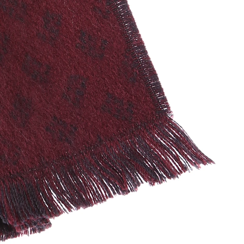 2018 двухсторонний мужской шарф фуляр зимние шарфы с принтом зимний кашемировый